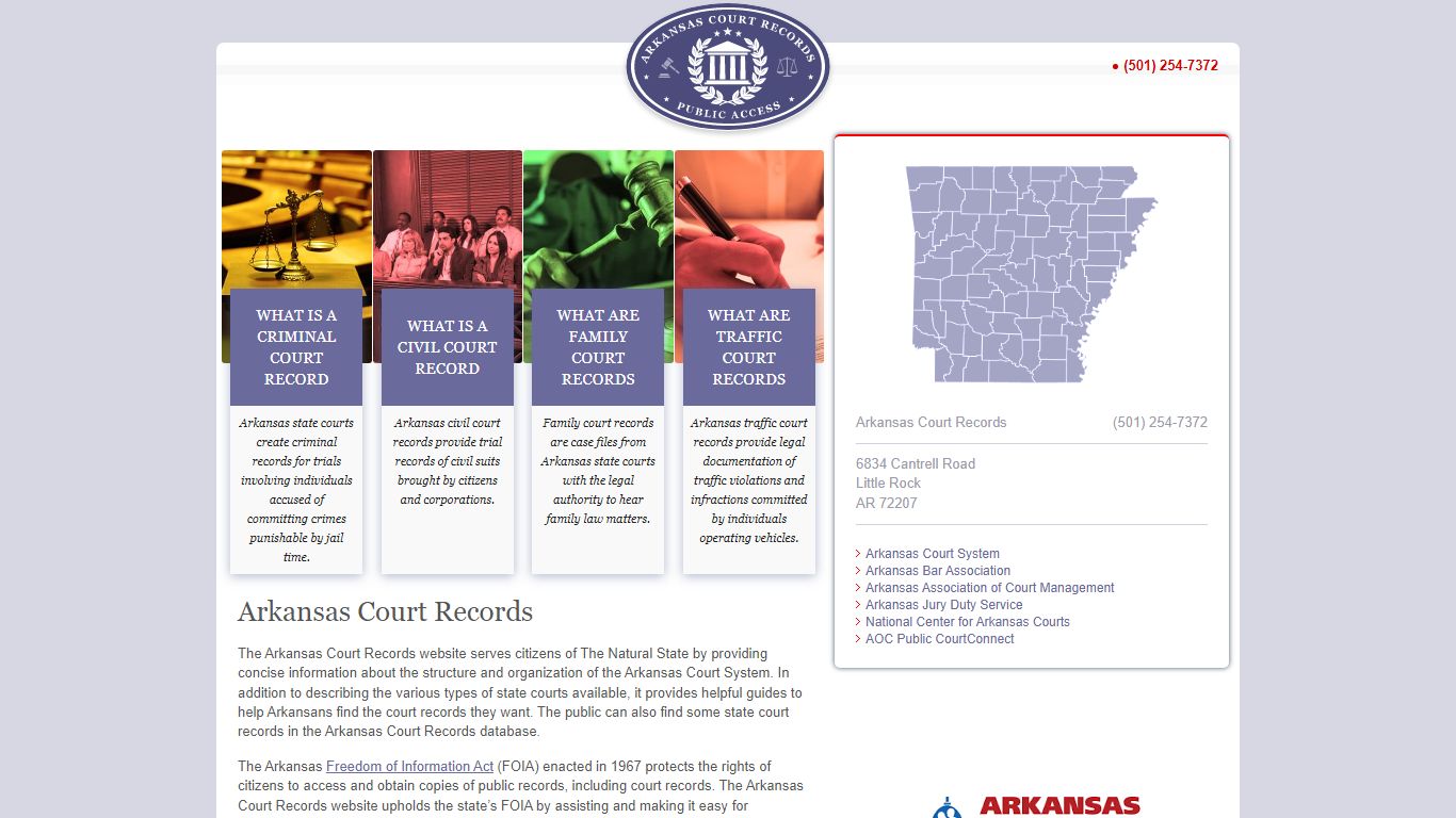 Arkansas Court Records | ArkansasCourtRecords.us